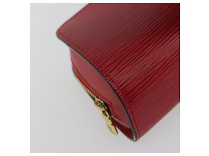 LOUIS VUITTON Epi Dauphine PM Pochette Rosso Castilian M48447 LV Auth 177655 - vista 14