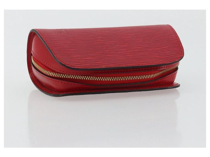 LOUIS VUITTON Epi Dauphine PM Pochette Rosso Castilian M48447 LV Auth 177655 - vista 5