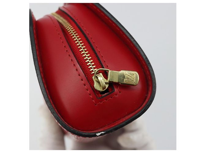 LOUIS VUITTON Epi Dauphine PM Pochette Rosso Castilian M48447 LV Auth 177655 - vista 8