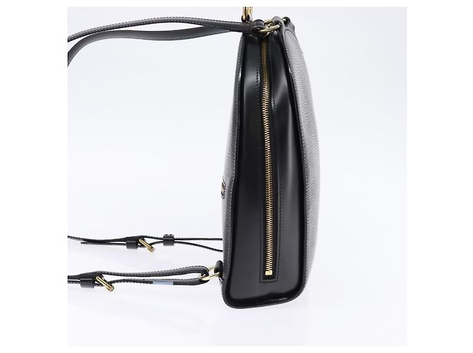 Zaino LOUIS VUITTON Epi Mabillon Nero M52232 LV Auth 145188 - vista 4