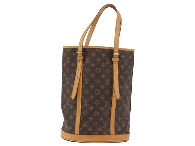 LOUIS VUITTON Borsa a Spalla Monogram Bucket GM M42236 LV Auth bs34568 Monogramma - vista 13