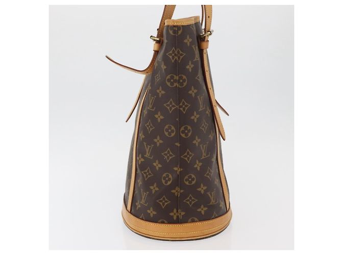 LOUIS VUITTON Borsa a Spalla Monogram Bucket GM M42236 LV Auth bs34568 Monogramma - vista 4