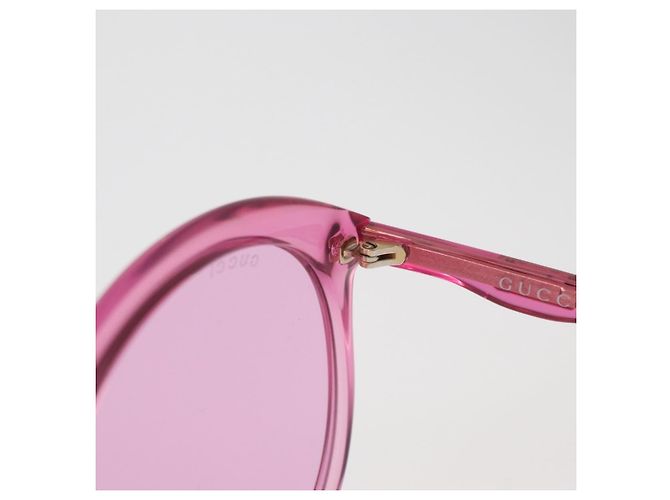 Gafas de sol GUCCI de plástico Rosa Auth am11521V - vista 10