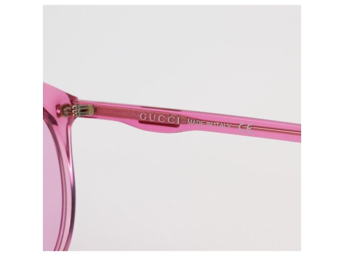 Gafas de sol GUCCI de plástico Rosa Auth am11521V - vista 13