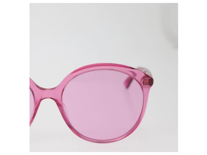 Gafas de sol GUCCI de plástico Rosa Auth am11521V - vista 6