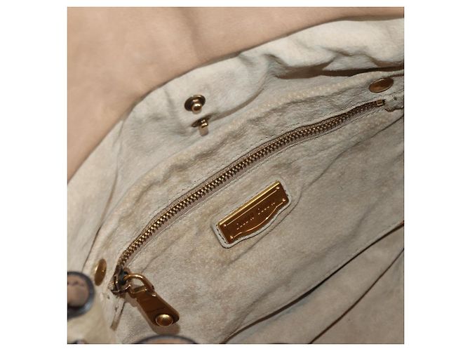 Borsa a Spalla Miu Miu in Pelle Marrone Oro Auth 177730A D'oro - vista 25