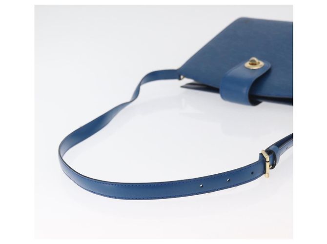 Borsa a Spalla LOUIS VUITTON Epi Capuchin Blu M52345 LV Auth 178487 - vista 7