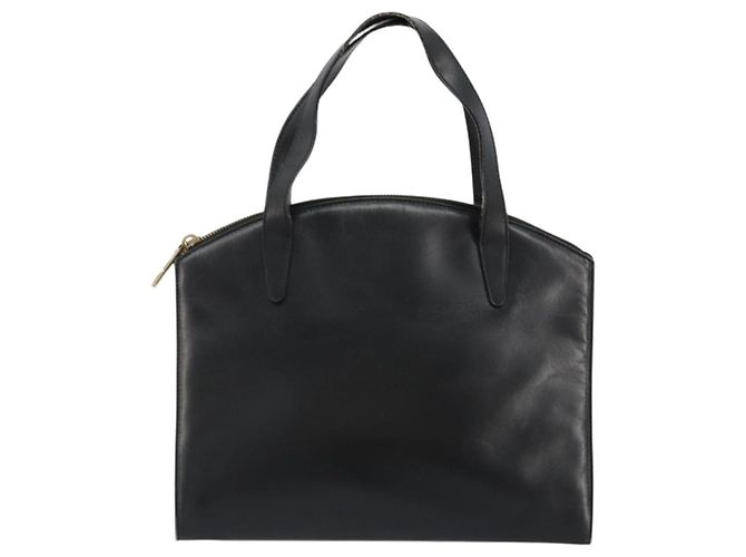 Borsa GUCCI in pelle nera e oro 000 2058 0569 0 Auth bs34553 Nero D'oro - vista 13