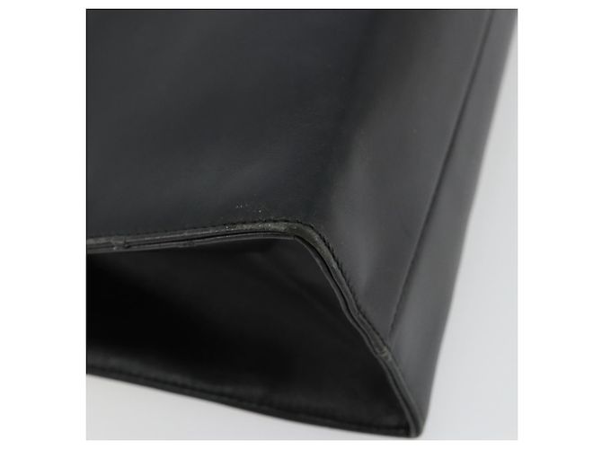 Borsa GUCCI in pelle nera e oro 000 2058 0569 0 Auth bs34553 Nero D'oro - vista 16