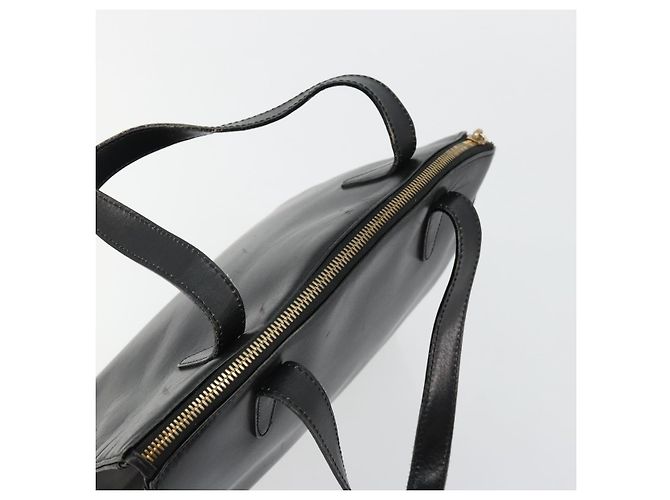 Borsa GUCCI in pelle nera e oro 000 2058 0569 0 Auth bs34553 Nero D'oro - vista 6