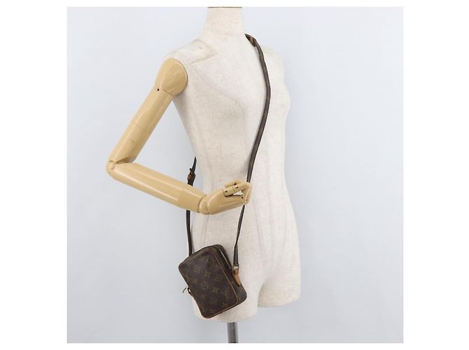 LOUIS VUITTON Borsa a tracolla Monogram Mini Danube M45268 LV Auth 178644 Monogramma - vista 20