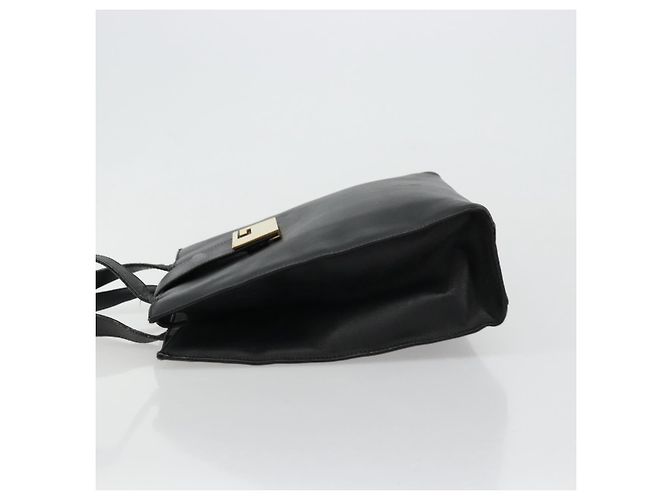 Borsa GUCCI in pelle nera e oro 002 0347 200110 Auth 178003A Nero D'oro - vista 4