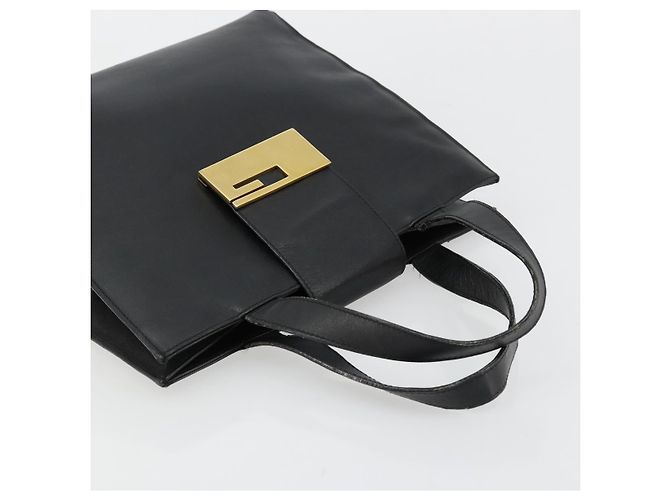 Borsa GUCCI in pelle nera e oro 002 0347 200110 Auth 178003A Nero D'oro - vista 6