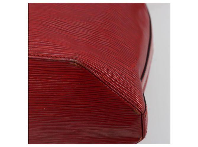 LOUIS VUITTON Epi Sac Depaule GM Borsa a Spalla Rossa M80197 LV Auth 177430 Rosso - vista 16