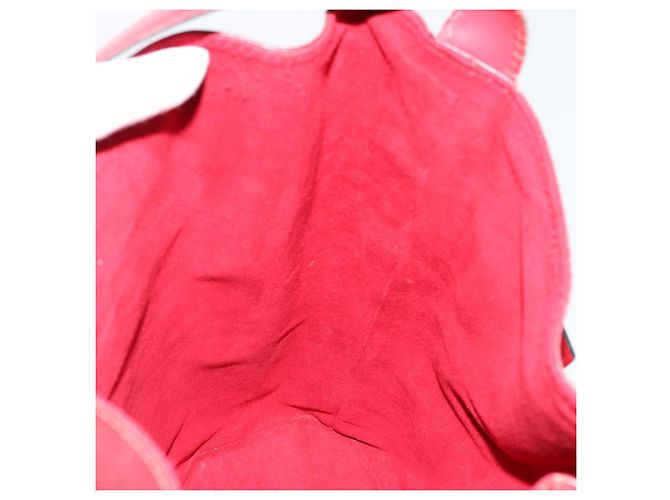 LOUIS VUITTON Epi Sac Depaule GM Borsa a Spalla Rossa M80197 LV Auth 177430 Rosso - vista 18
