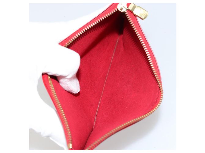 LOUIS VUITTON Epi Sac Depaule GM Borsa a Spalla Rossa M80197 LV Auth 177430 Rosso - vista 22