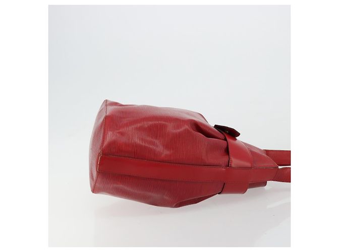 LOUIS VUITTON Epi Sac Depaule GM Borsa a Spalla Rossa M80197 LV Auth 177430 Rosso - vista 3