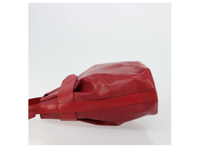 LOUIS VUITTON Epi Sac Depaule GM Borsa a Spalla Rossa M80197 LV Auth 177430 Rosso - vista 4