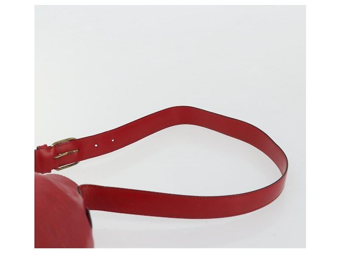 LOUIS VUITTON Epi Sac Depaule GM Borsa a Spalla Rossa M80197 LV Auth 177430 Rosso - vista 8