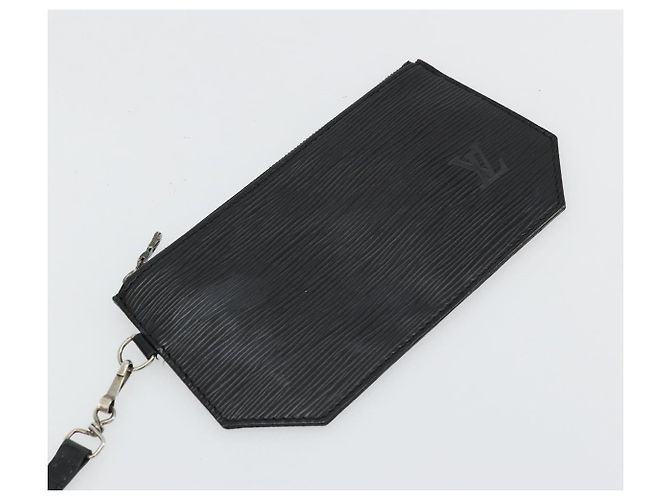 LOUIS VUITTON Epi Sac Depaule GM Borsa a Spalla Nera M80155 LV Auth ep14032 Nero - vista 19
