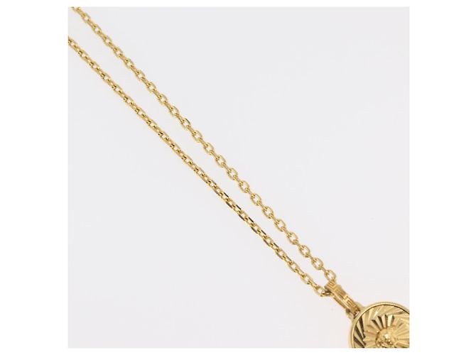Collana VERSACE metallica Gold Tone Auth bs34900A - vista 4