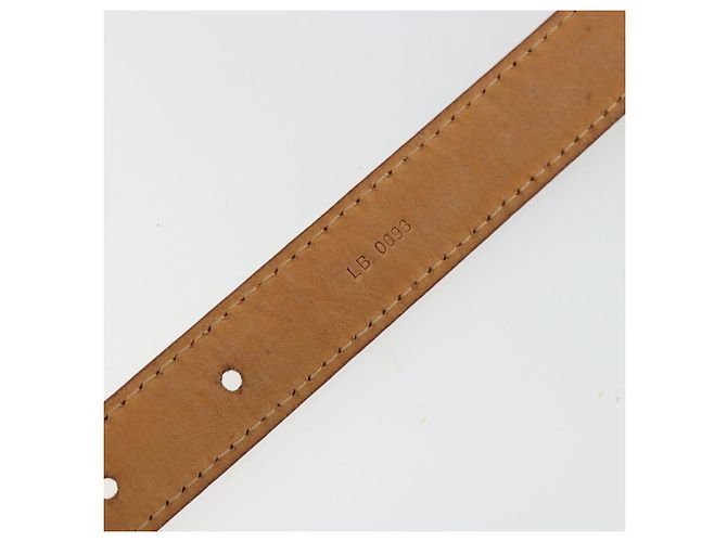 LOUIS VUITTON Multicolor Ceinture LV Gürtel Weiß LV Auth 177354A - Ansicht 12