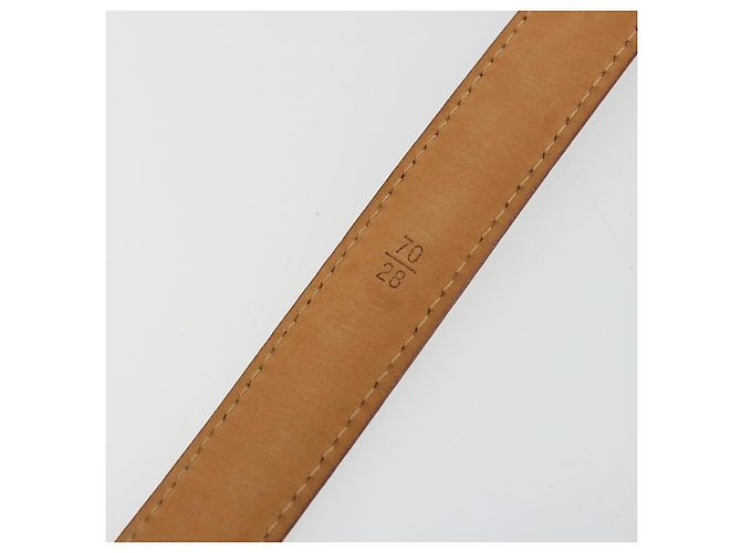 LOUIS VUITTON Multicolor Ceinture LV Gürtel Weiß LV Auth 177354A - Ansicht 16