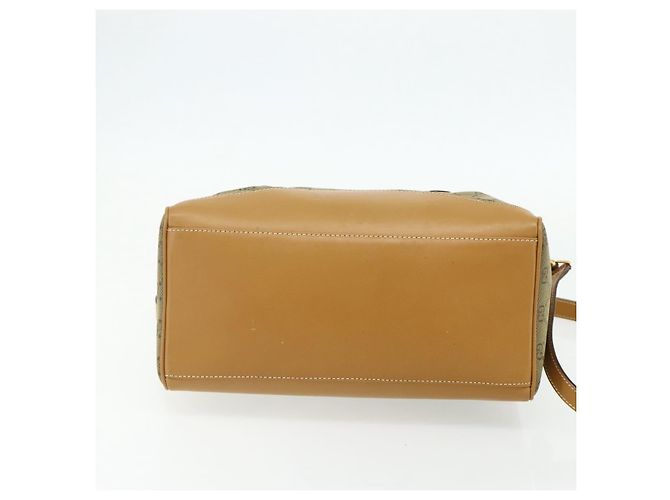 GUCCI GG Canvas Handtasche 2way Beige Gold 000 2854 0281 Auth 177485 Golden - Ansicht 11