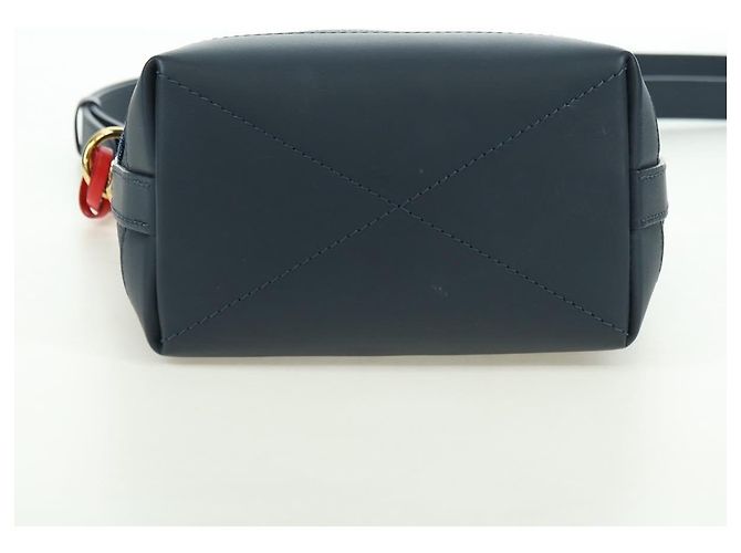 LOUIS VUITTON Monogram Denim Drip Japanese Cruiser Bag Blue M45970 Auth 177977SM - vista 5