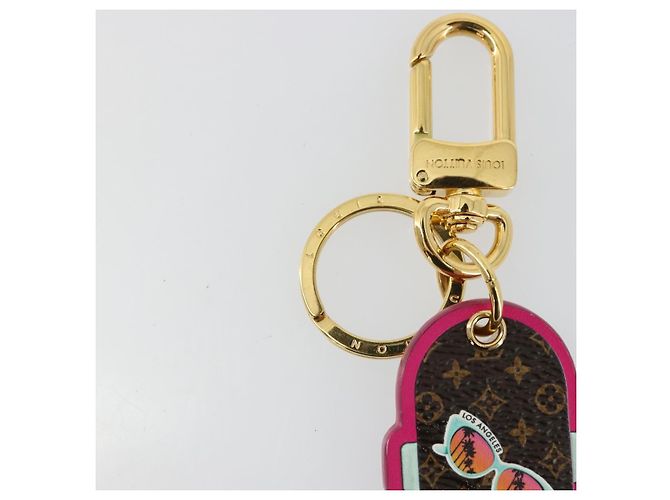 LOUIS VUITTON Portachiavi LV Skateboard Rosa M69006 LV Auth 177355A Monogramma - vista 3