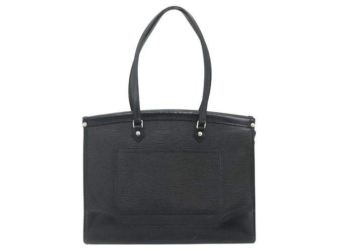 Borsa LOUIS VUITTON Epi Madeleine GM Nera MI0048 LV Auth 177845 Nero - vista 13