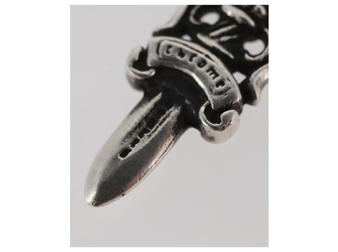 Pendente Charm Dagger Chrome Hearts top Ag925 Silver Auth 176815SM Argento - vista 4