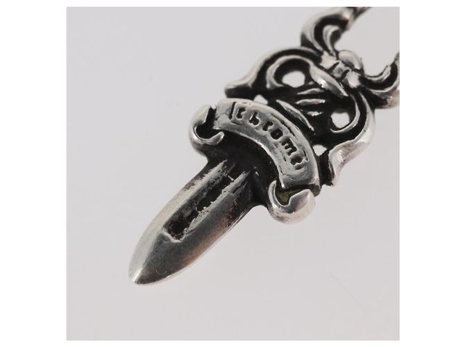 Pendente Charm Dagger Chrome Hearts top Ag925 Silver Auth 176815SM Argento - vista 6