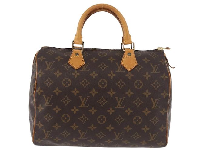 LOUIS VUITTON Borsa Monogram Speedy 30 M41526 LV Auth 175538A Monogramma - vista 13