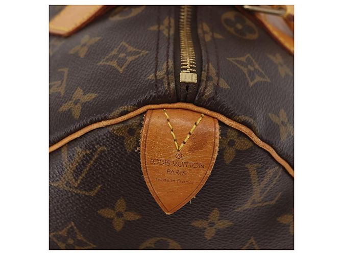 LOUIS VUITTON Borsa Monogram Speedy 30 M41526 LV Auth 175538A Monogramma - vista 19