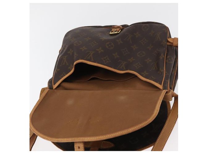 LOUIS VUITTON Borsa a Spalla Monogram Saumur 30 M42256 LV Auth am11407A Monogramma - vista 10
