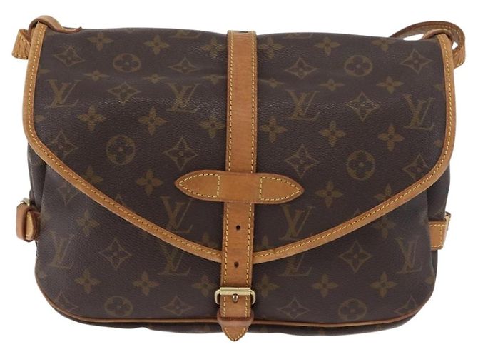 LOUIS VUITTON Borsa a Spalla Monogram Saumur 30 M42256 LV Auth am11407A Monogramma - vista 13