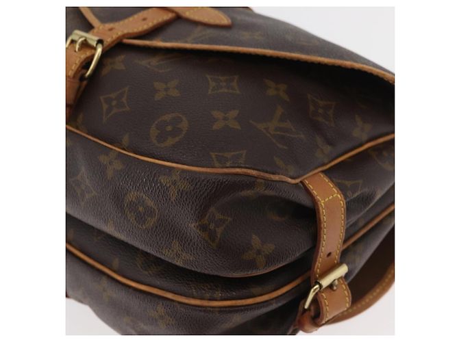 LOUIS VUITTON Borsa a Spalla Monogram Saumur 30 M42256 LV Auth am11407A Monogramma - vista 15