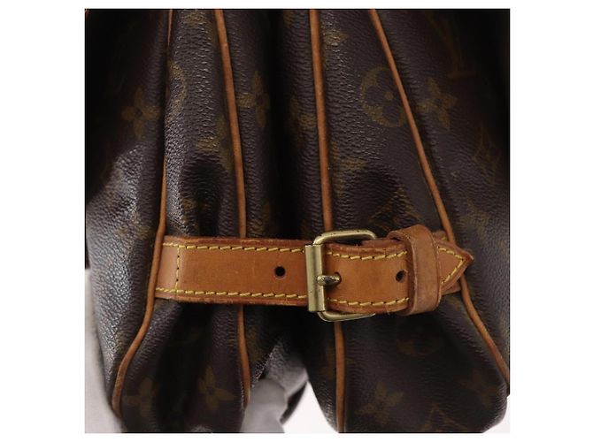 LOUIS VUITTON Borsa a Spalla Monogram Saumur 30 M42256 LV Auth am11407A Monogramma - vista 20