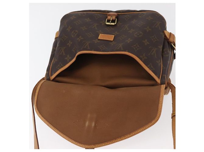 LOUIS VUITTON Borsa a Spalla Monogram Saumur 30 M42256 LV Auth am11407A Monogramma - vista 21