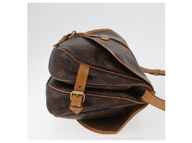 LOUIS VUITTON Borsa a Spalla Monogram Saumur 30 M42256 LV Auth am11407A Monogramma - vista 3