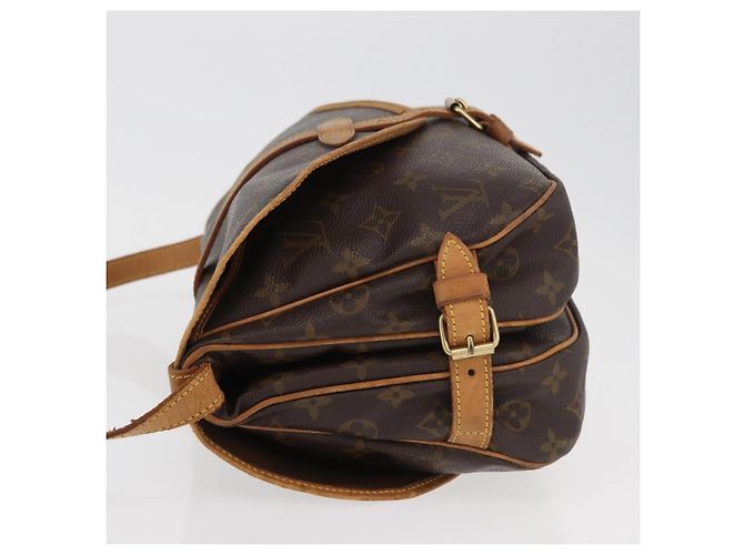 LOUIS VUITTON Borsa a Spalla Monogram Saumur 30 M42256 LV Auth am11407A Monogramma - vista 4