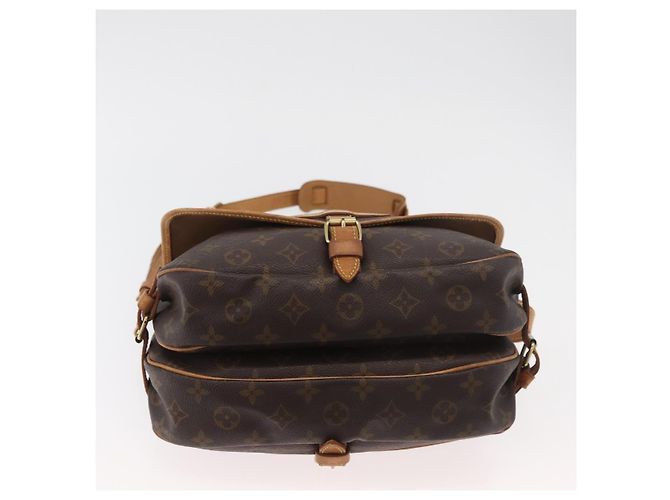 LOUIS VUITTON Borsa a Spalla Monogram Saumur 30 M42256 LV Auth am11407A Monogramma - vista 5