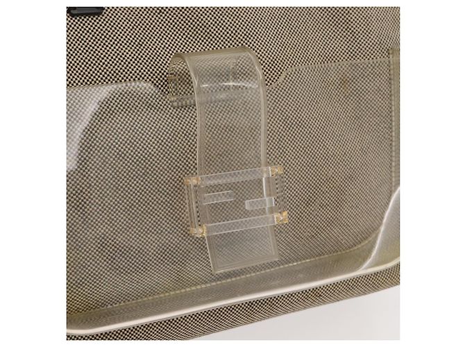 Baguette FENDI Handtasche Canvas Beige Auth 171462V - Ansicht 18