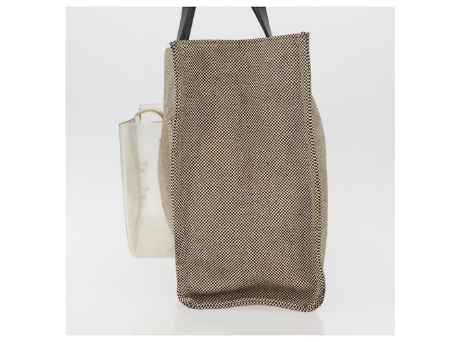 Baguette FENDI Handtasche Canvas Beige Auth 171462V - Ansicht 4
