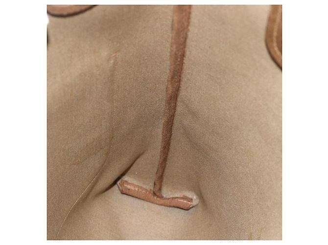Borsa Tote GUCCI GG Supreme Web Sherry Line PVC Beige Oro 39 02 003 Auth ka4157 - vista 18