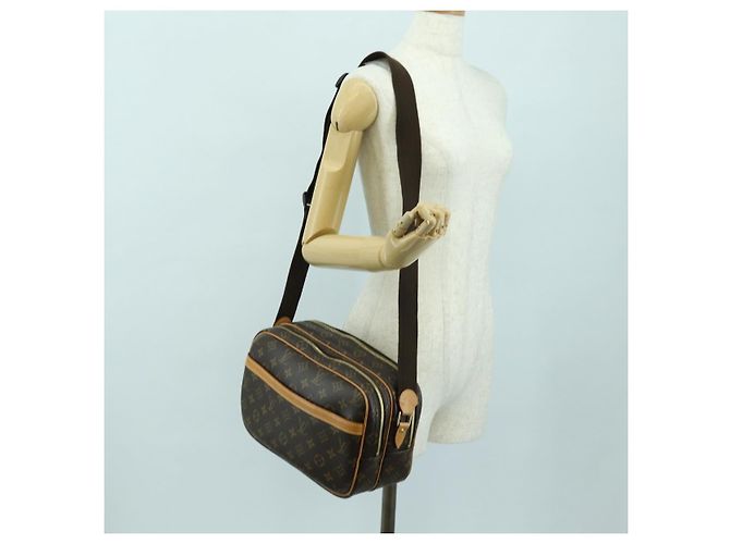 LOUIS VUITTON Borsa a Spalla Monogram Reporter PM M45254 LV Auth am11519V Monogramma - vista 25