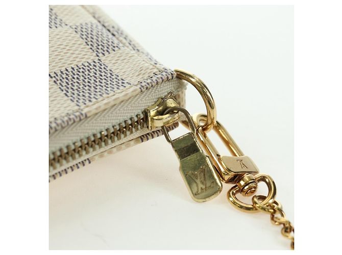 LOUIS VUITTON Damier Azur Mini Pochette Accessoires Pochette N63005 Auth yk17913 - vista 15