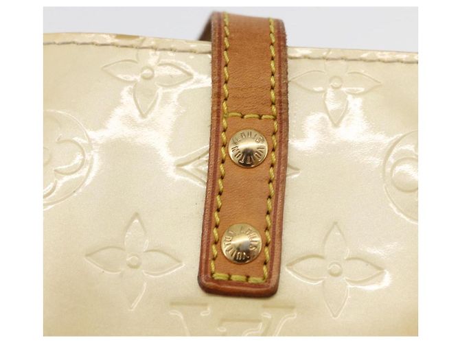 LOUIS VUITTON Monogram Vernis Reade PM Hand Bag Perle M91336 LV Auth 178983 - vista 17