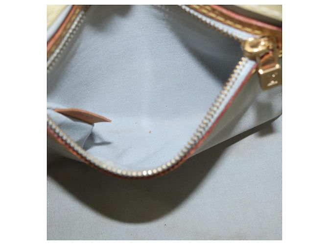 LOUIS VUITTON Monogram Vernis Reade PM Hand Bag Perle M91336 LV Auth 178983 - vista 22